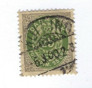 Denmark SC#32 Used F-VF SCV$40.00...Grab a Bargain!