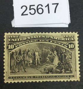 US STAMPS #237 MINT OG NH LOT #25617