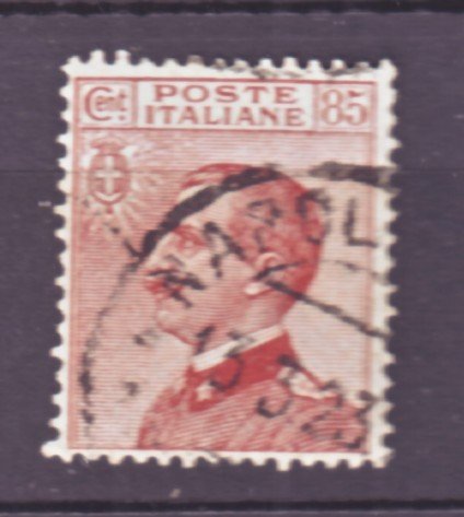 J22538 Jlstamps 1906-27 italy used #110 king