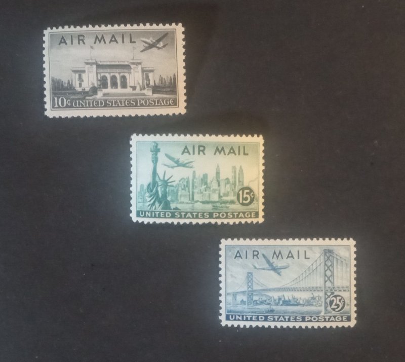 C34, C35, C36 US AirMail MINT