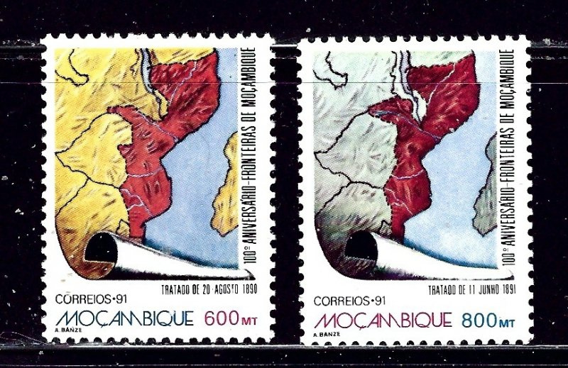 Mozambique 1159-60 MNH 1991 set    (ap2241)