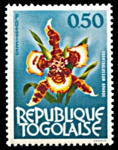 Togo 461, MNH, Tiger Orchid
