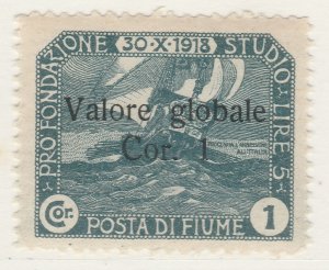Fiume 1920 Surcharge 1C on 1C Very Fine MNH** Stamp A21P11F4967
