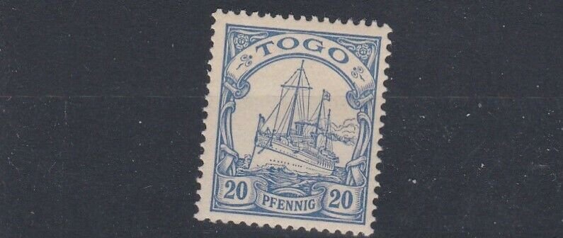 TOGO  1900      S G G10  20PF  ULTRAMARINE   MNH