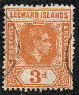 Leeward Islands Sc #109 Used