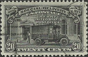 # E19 USED POST OFFICE TRUCK