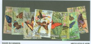 Malaysia #66-73  Single (Complete Set) (Butterflies)