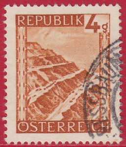 Austria - 1946 - Scott #456 - used - Eisenerz Mine
