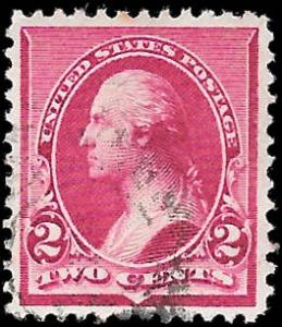 1890 US SC # 220 USED VF NH ng FANCY CANCEL- VERY SOUND