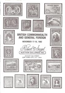 Siegel: Sale # 607  -  British Commonwealth and General F...