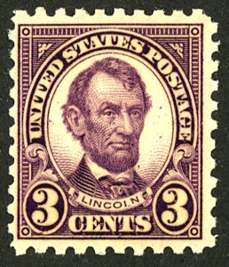 U.S. #584 MINT OG NH