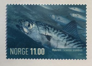Norway 2007 Scott 1514 used - 11.00kr, Fish,  Atlantic Mackerel