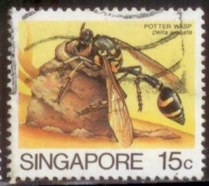 Singapore 1985 SC# 455 Insect Used