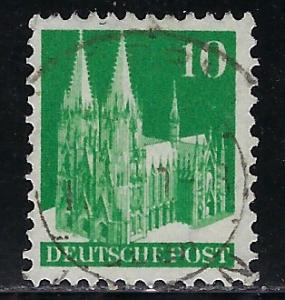 Germany AM Post Scott # 641, used