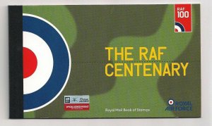 2018 DY25 R.A.F. Centenary Prestige Booklet Complete - Superb U/M Condition