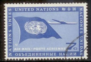 United Nations 1959 SC# C7 Used E124