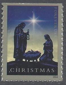 #5144 (47c Forever) Christmas Nativity Booklet Single 2016 Mint NH