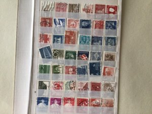 Denmark  mounted mint & used stamps A10251