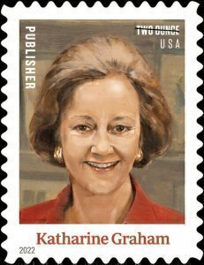 U.S.#5699 Katharine Graham 78c 2 oz. Single, MNH.