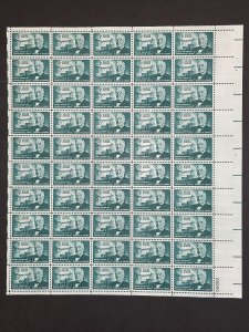 1961 sheet, Senator Norris Issue, Sc# 1184 