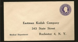 USA SC#U436 Eastman Kodak Company Advertising Cover Unposted