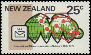 New Zealand 593-597, Complete Set(5), 1976, Never Hinged