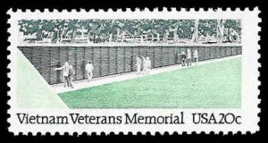 PCBstamps   US #2109 20c Vietnam Memorial, MNH, (34)