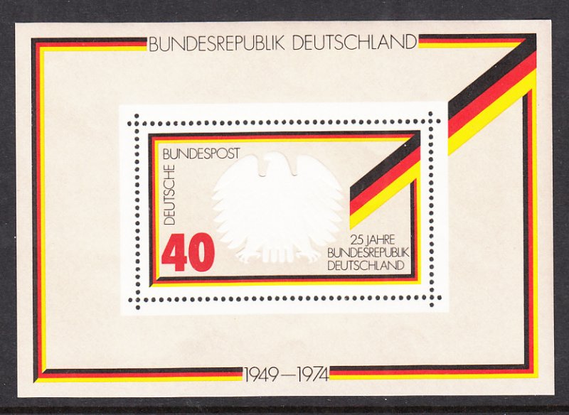 Germany 1145 Souvenir Sheet MNH VF