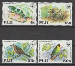 FIJI 1979 WWF SG 564/7 MNH