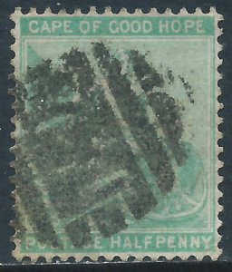 Cape of Good Hope, Sc #42, 1/2d Used