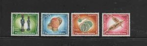 PAPUA NEW GUINEA #429-432 1976 ARTS MINT VF LH O.G