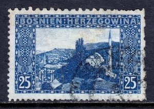 Bosnia and Herzogovina - Scott #37e - Used - P12½, 9¼, 6½, see desc. - SCV $50