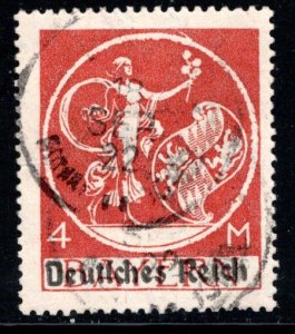 German States Bavaria Scott # 272, used, experts h/s, Mi # DR 135I