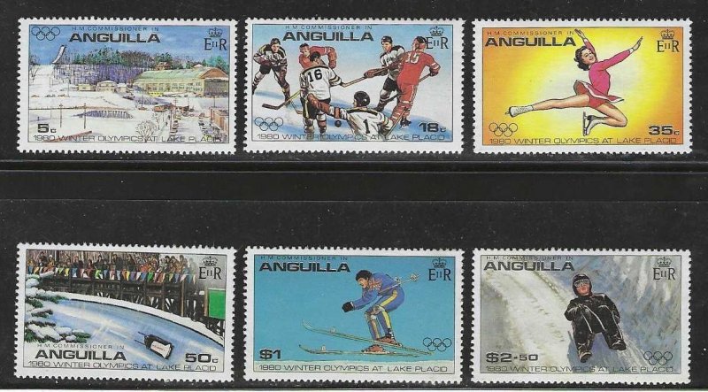 Anguilla MNH sc# 375-80 Olympics
