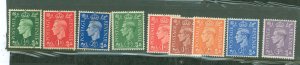 Great Britain #462/66/485-90 Mint (NH) Single (Complete Set)