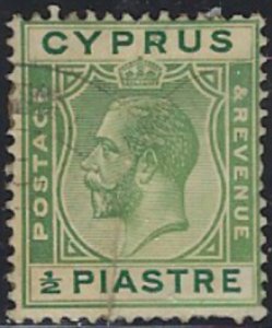 Cyprus 91 Used 1925 issue (ak7310)