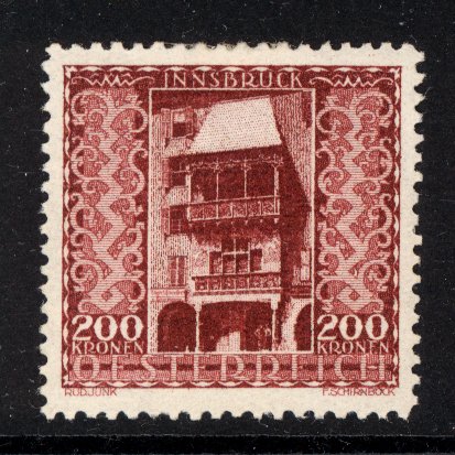 Austria 1923  Scott #B61 MLH