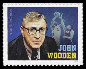 PCBstamps  US #5833 {68c}John Wooden, MNH, (1)