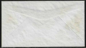 U.S., Scott #854 on Holland Cacheted First Day Cover, Washington's Inauguration 