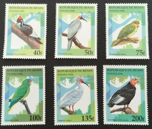 1996 Benin 842-847 Birds