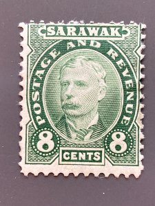 Sarawak 31 VG MNG. Light thinning. Scott $ 45.00