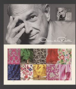 2017 US Scott #5173 MNH Oscar de la Renta Sheet of 11 Forever Stamps MNH