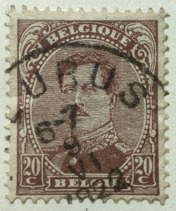 AlexStamps BELGIUM #114 XF Used SON