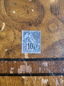 Stamps French Colonies Scott #50 used