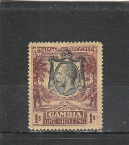 Gambia  Scott#  113  MH  1924 George V)