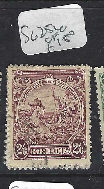 BARBADOS  (PP1903B)  2/6    SG 254     VFU