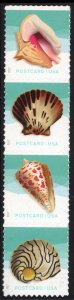 SC#5163-66 (Forever Post Card) Seashells Strip of Four (2017) SA