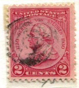 689 US 2c von Steuben, used cv $.55