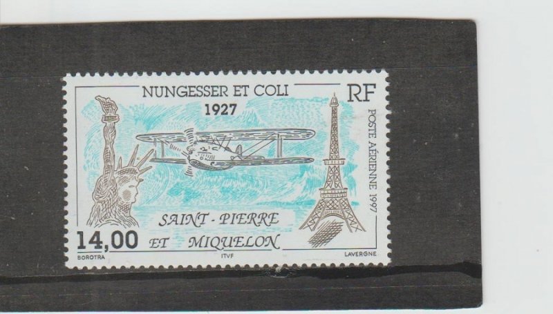 St. Pierre & Miquelon  Scott#  C74  MNH  (1997 Disappearance of Flight)