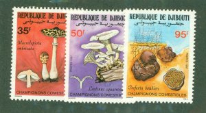 DJIBOUTI 625-7 MNH CV $6.75 BIN $3.50